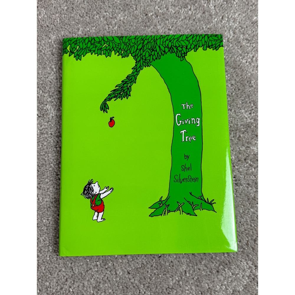 The Giving Tree by Shel Silverstein Hardcover Book HarperCollins ISBN 0060256654